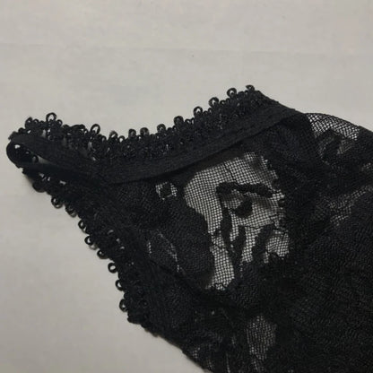 Women Sexy Hook Finger Lace Long Temptation Fingerless Gloves Etiquette Sunscreen Drive Pole Dancing Elasticity Exquisite